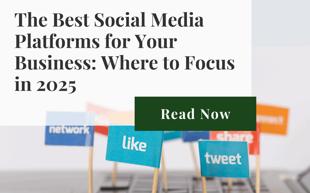 The Best Social Media Platforms for Your Business: Where to Focus in 2025